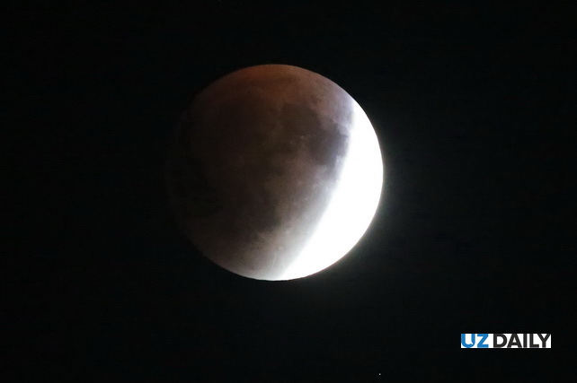 “Blood Moon” Over Tashkent: Uzbekistan Witnesses a Total Lunar Eclipse