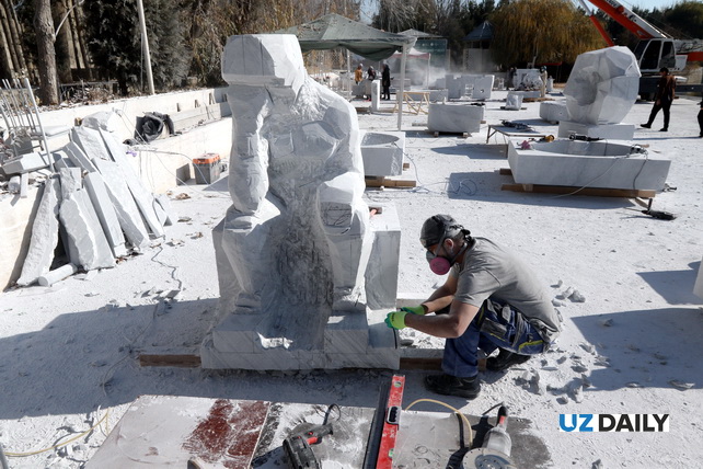 В Самарканде проходит IV Международный симпозиум скульпторов «Самарканд – 2025» в рамках CITES CoP20