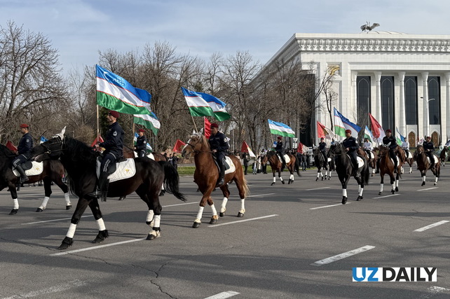 В Ташкенте состоялся конный парад, посвящённый празднику Навруз