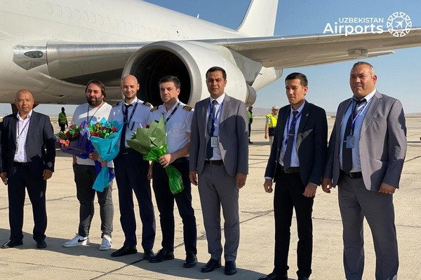 Georgian Airlines начала выполнение рейсов в Навои