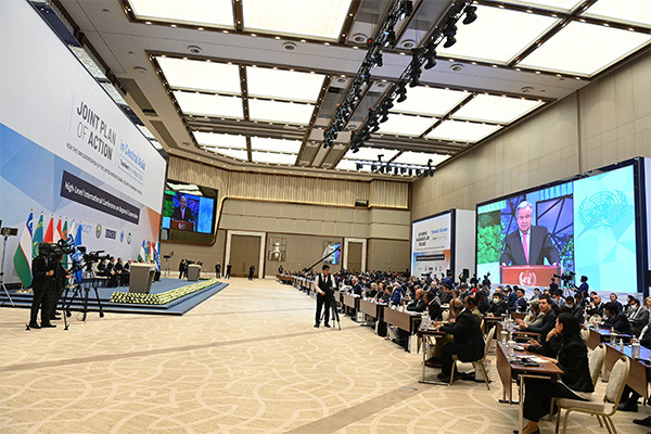 António Guterres: "Tashkent conference reminds us of the importance of joining forces to fight terrorism"