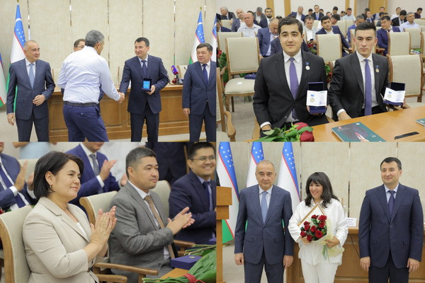 100 businessmen of Uzbekistan were awarded with high awards