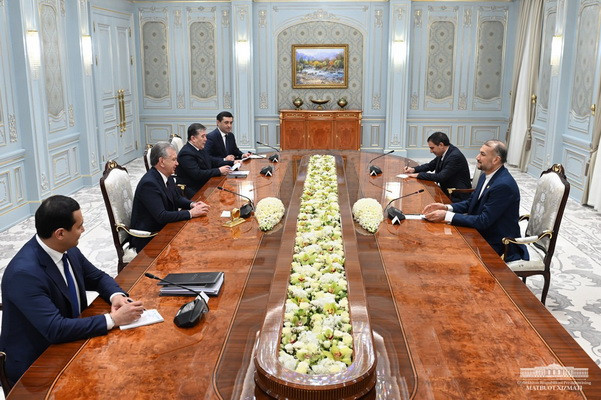 Uzbek President notes the importance of developing mutually beneficial cooperation with Iran