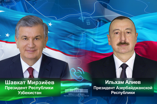 President of Uzbekistan congratulates the Leader of Azerbaijan on the successful holding of presidential elections