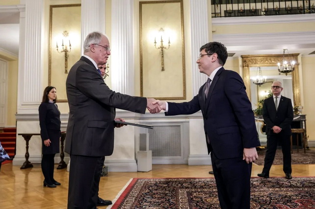 Посол Узбекистана Абат Файзуллаев вручил верительные грамоты в Греции