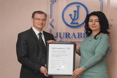 Jurabek Laboratories receives ISO 9001 certificate