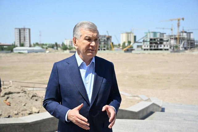 Mirziyoyev Al-Xorazmiy innovatsion shahri qurilishi bilan tanishdi