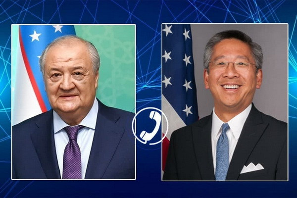 Абдулазиз Камилов и Помощник Государственного секретаря США провели телефонный разговор