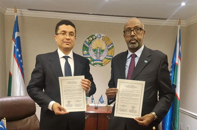 O'zbekiston va Somali o'rtasida diplomatik munosabatlar o'rnatildi