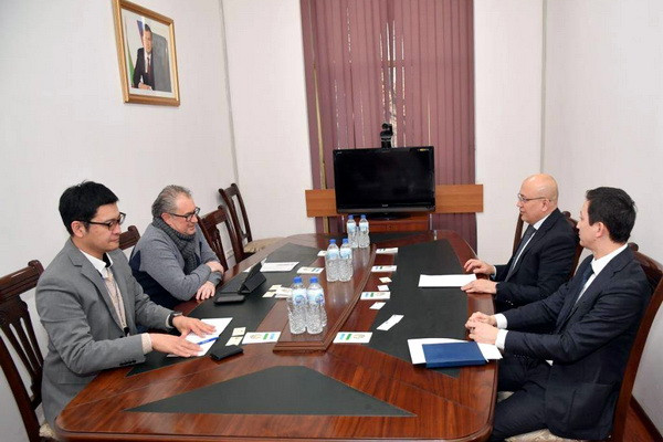 Furkat Sidikov meets with acting heads of the representative office of the Asian Development Bank