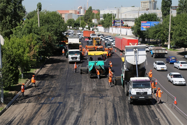 I ярим йилликда Ўзбекистонда 2757,8 км йўллар таъмирланди