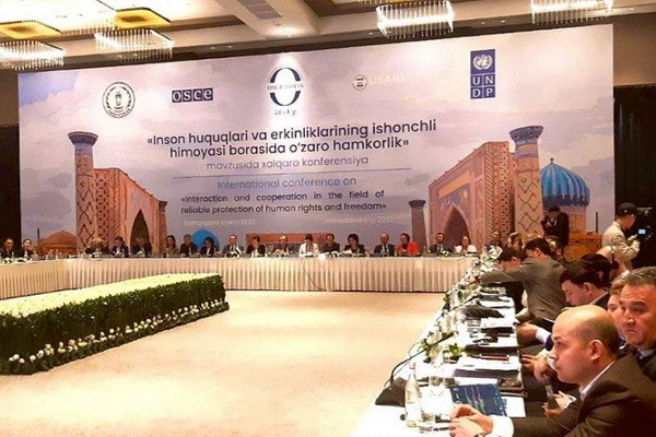 OSCE and Ombudsperson of Uzbekistan co-host International Human Rights Conference in Samarkand