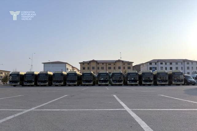 Гулистан обновил общественный транспорт экологичными автобусами