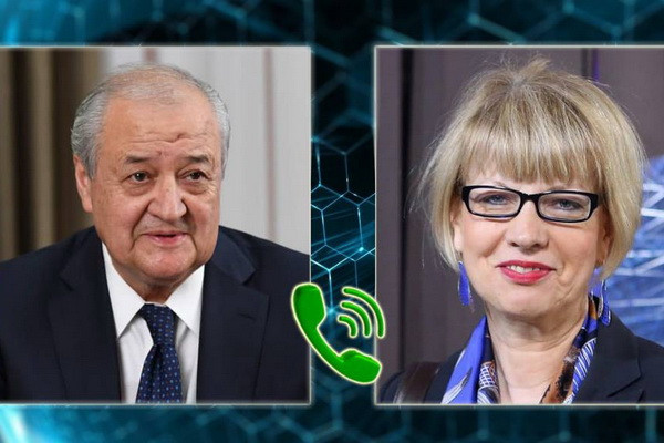 Абдулазиз Камилов провел телефонный разговор с генеральным секретарем Организации по безопасности и сотрудничеству в Европе