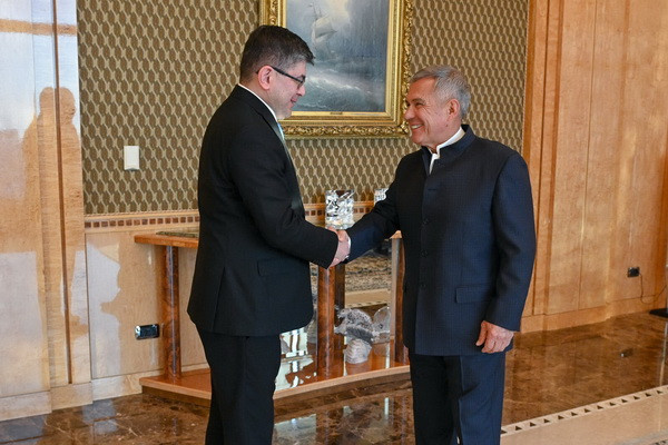Consul General of Uzbekistan in Kazan was awarded the Order of Merit for the Republic of Tatarstan