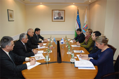 Встреча в УзЛиДеП с наблюдателями ОБСЕ