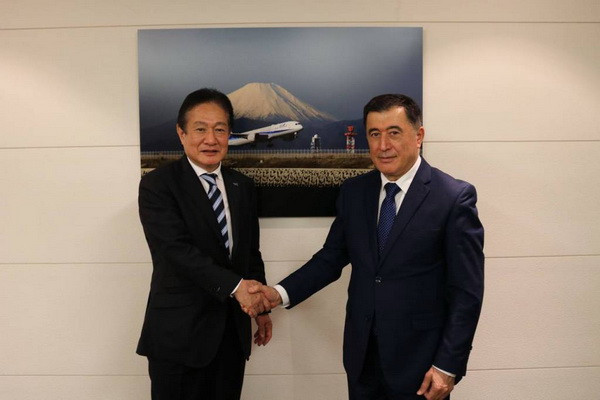 Владимир Норов провел встречу с президентом авиакомпании «All Nippon Airlines»