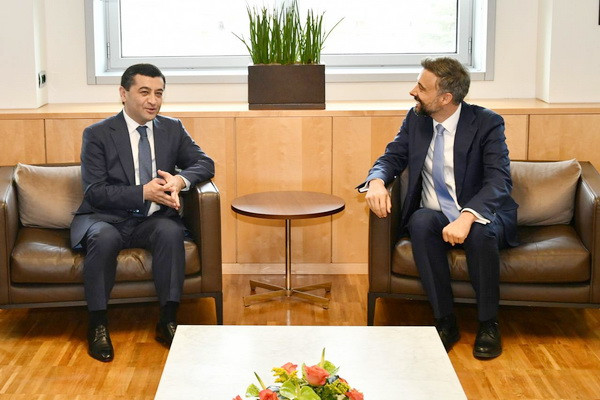 Uzbek FM visits the headquarters of the IFAD in Rome