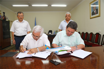 Trade Unions of aviation workers of Uzbekistan and Belarus signed cooperation agreement