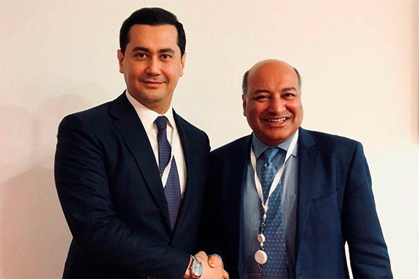 Сардор Умурзаков провел встречу с президентом ЕБРР