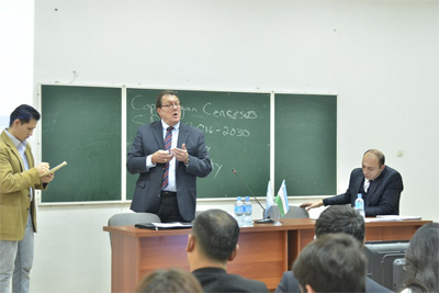 Chiefs of UN agencies deliver sustainable development lectures for Uzbek students