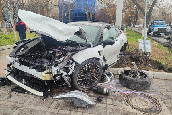 В Ташкента произошло ДТП с участием Kia, Matiz и Zeekr