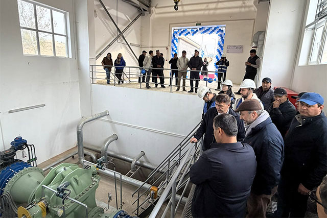 В Фергане открыта новая энергоэффективная насосная станция§