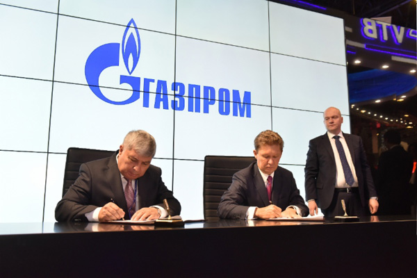 «Узбекнефтегаз» и «Газпром» подписали соглашение о стратегическом сотрудничестве