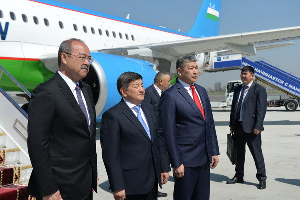 Abdulla Aripov arrives in the Kyrgyz Republic