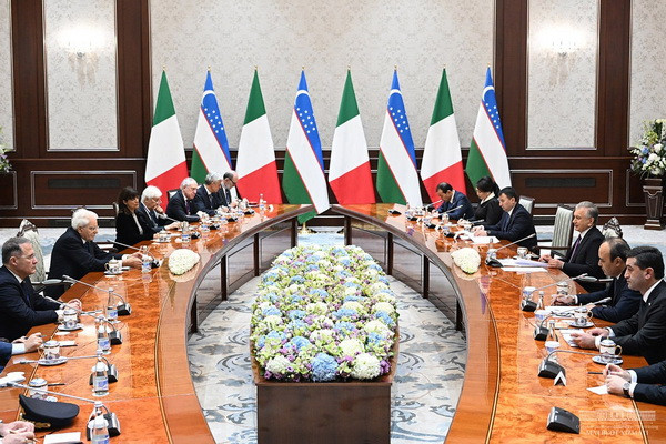 Presidents of Uzbekistan and Italy discuss further plans to enhance strategic partnership