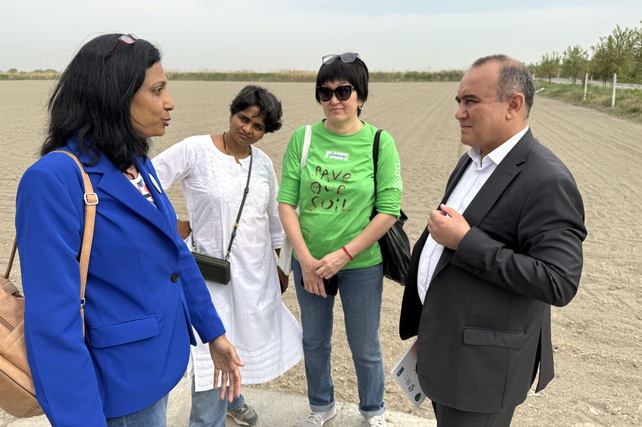 FAO provides modern equipment to Bukhara Institute of Soil Science and Agrochemical Research for soil and plant product analysis