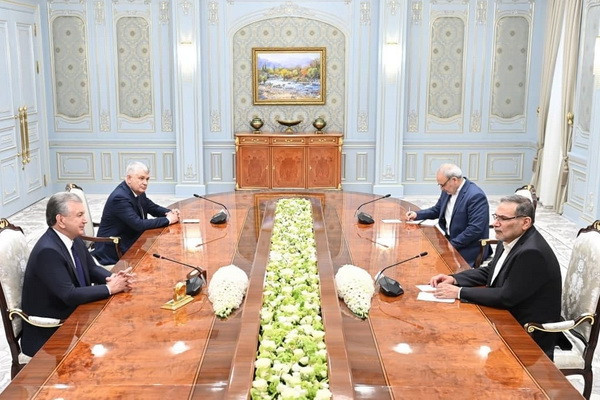 President of Uzbekistan receives a delegation of Iran