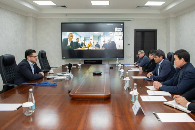 Uzbek Diplomats Discuss Progress of Nuclear Power Plant Dry Cooling Project with MVM EGI Zrt.