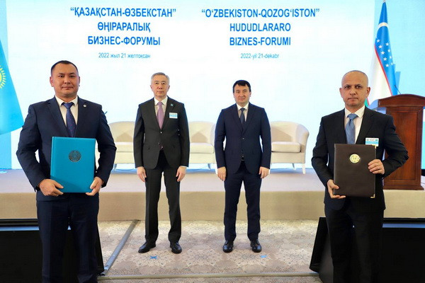 Uzbekistan and Kazakhstan sign documents for US$3 billion