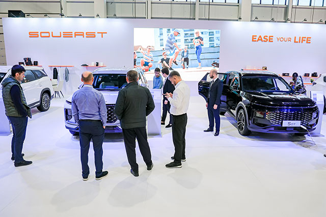 SOUEAST unveils S09 and S07 crossovers at Automechanika Tashkent 2024
