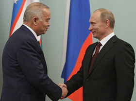 Президент России Владимир Путин прибыл в Ташкент