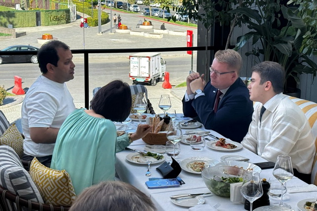 Финские и узбекские компании обсудили расширение двустороннего бизнеса Финские и узбекские компании обсудили расширение двустороннего бизнеса