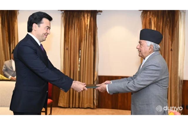 O‘zbekistonning Nepaldagi birinchi elchisi ushbu mamlakat Prezidentiga ishonch yorliqlarini topshirdi