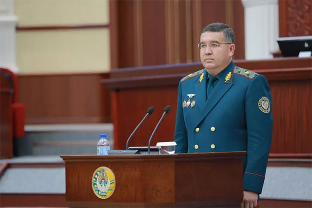 Азиз Ташпулатов возглавил МВД Узбекистана