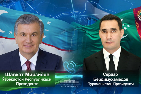 Ўзбекистон Президенти Туркманистон Президенти билан телефон орқали мулоқот қилди