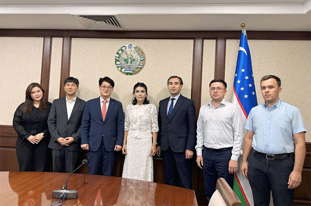 Uzbekistan and K-Water Discuss Water Management Development and the Introduction of Digital Technologies