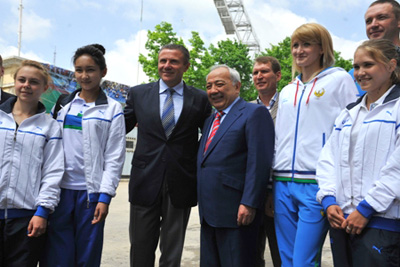 Member of IOC Executive Committee visits Uzbekistan