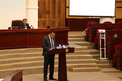 Uzbek Labour Minister presents report on creation of jobs in 1H to parliament