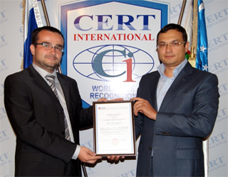 Европейская аккредитация - узбекскому органу CERT INTERNATIONAL