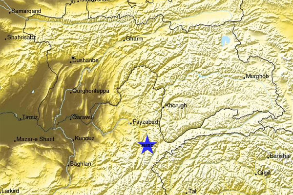 Earthquake in Afghanistan jolts Uzbekistan