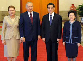 Uzbek, Chinese presidents hold negotiations in Beijing