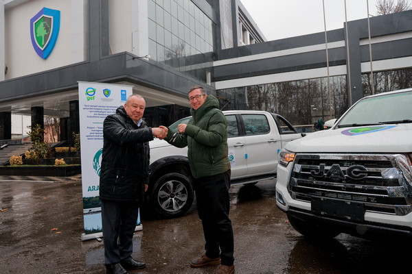 Off-road vehicles were transferred to the national natural parks “Southern Ustyurt” and “Central Kyzylkum”
