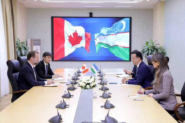 Opportunities for expanding trade, economic and investment cooperation between Uzbekistan and Canada were discussed