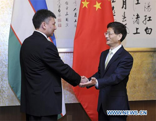 Chinese state councilor meets Uzbek security council secretary
