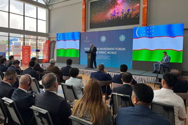 A delegation of Uzbekistan takes part in the OTS business forum